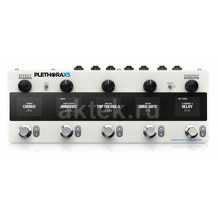 TC electronic PLETHORA X5 процессор эффектов для гитары 3