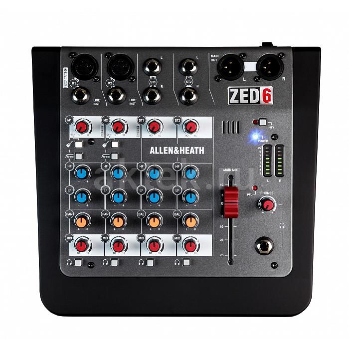 Аналоговый микшер Allen & Heath ZED-6