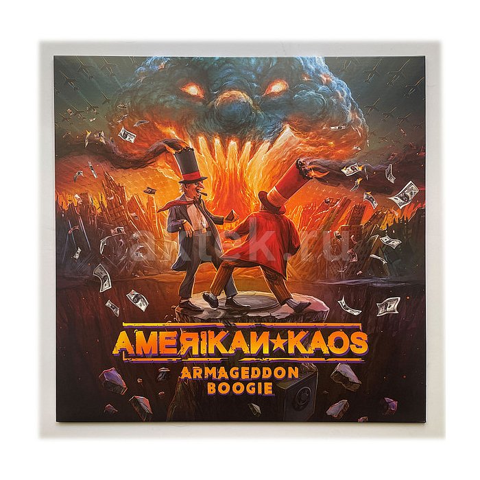 Виниловая пластинка AMERIKAN KAOS - ARMAGEDDON BOOGIE 180 GRAM BLACK VINYL 12"