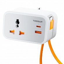 Сетевой фильтр Tessan TS-TA01ALDE Grey