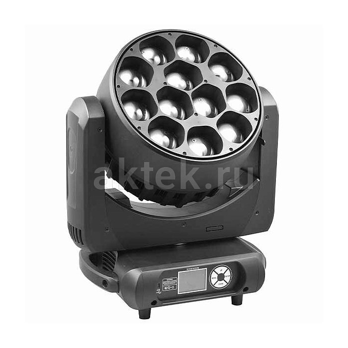 Вращающаяся голова SHOWLIGHT MH-LED 12х40 Zoom RGBW