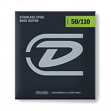 Dunlop DBS50110 Stainless Steel струны для бас-гитары, 50-110