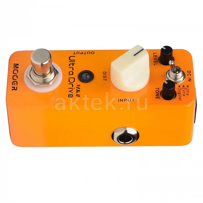Mooer Ultra Drive MKII педаль овердрайва 4