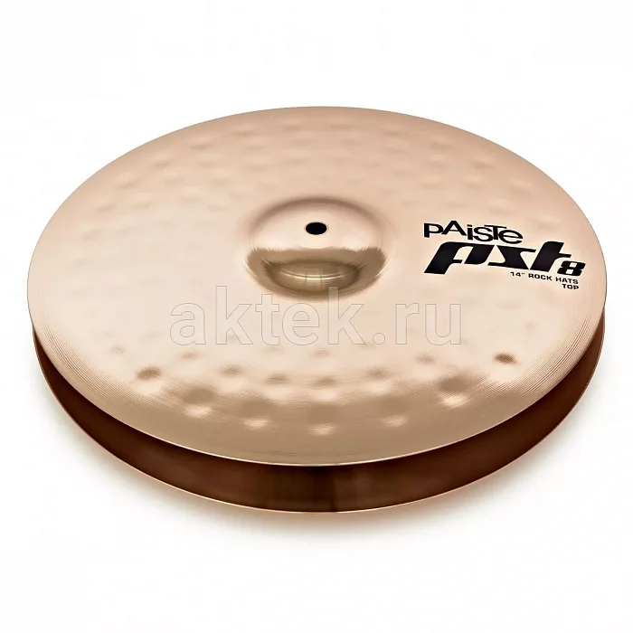 Paiste 14" PST8 Rock Hats тарелка, Hi-Hat, CUSN8 2