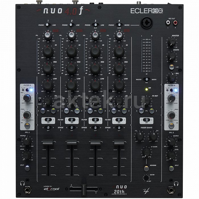DJ микшер Ecler NUO 4.0F Black