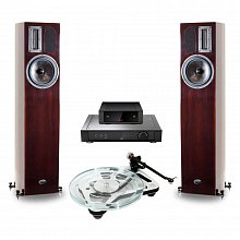 Комплект проигрывателя винила Rega Premium White Rosewood