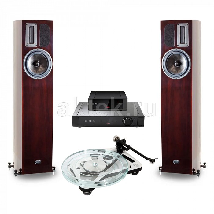 Комплект проигрывателя винила Rega Premium White Rosewood