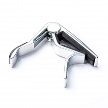 Dunlop 84FN Trigger Flat Nickel каподастр для плоской накладки грифа 2