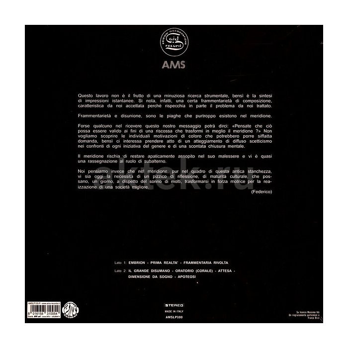 Виниловая пластинка APOTEOSI - APOTEOSI 180 GRAM CLEAR PURPLE VINYL 12" 2