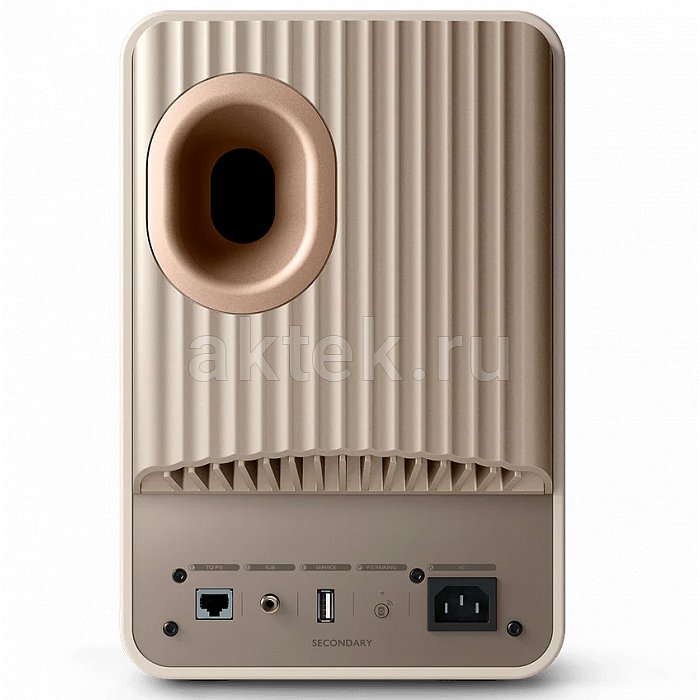 KEF LS50 Wireless II Sand Shell беспроводная акустика, Wi-Fi, бежевый 6