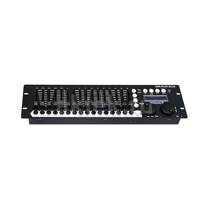 STAGE4 DMX PILOT 32/18 световой пульт, 512 каналов 2
