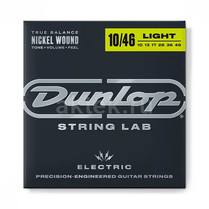 Dunlop DEN1046 Electric Guitar комплект струн, калибр 10-46