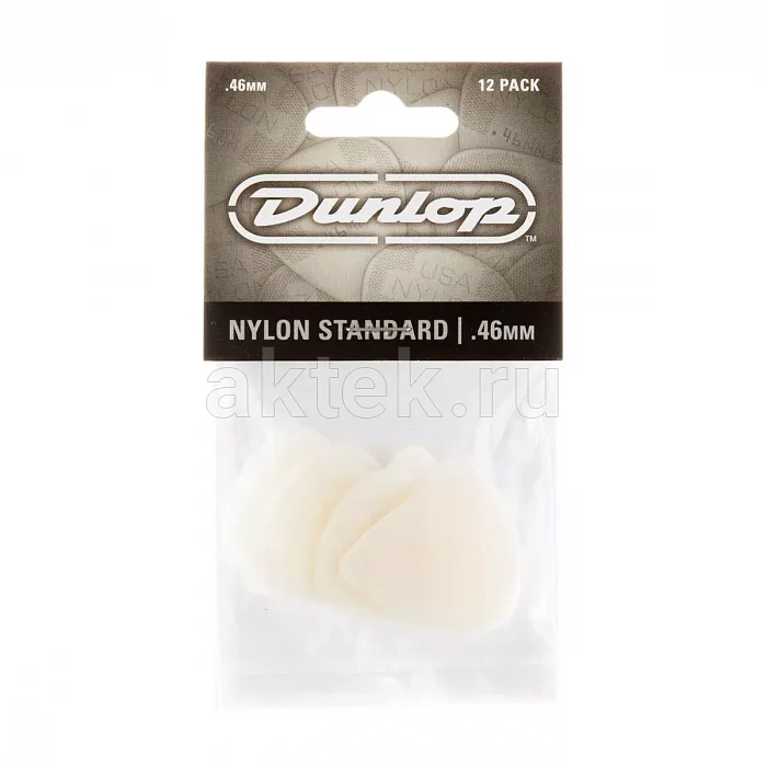Dunlop 44P046 Nylon Standard 12Pack медиаторы, нейлон, 0,46 мм 4