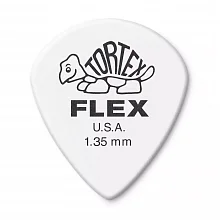 Dunlop 468P135 Tortex Flex Jazz III медиаторы, 1,35 мм
