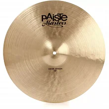 Paiste 16" Masters Dark Crash крэш-тарелка из бронзы CuSn20
