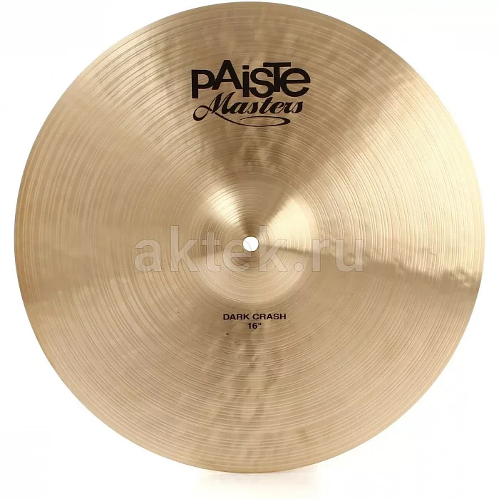 Paiste 16" Masters Dark Crash крэш-тарелка из бронзы CuSn20