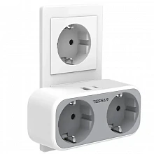 Сетевой фильтр Tessan TS-WS02DE00 Grey 2