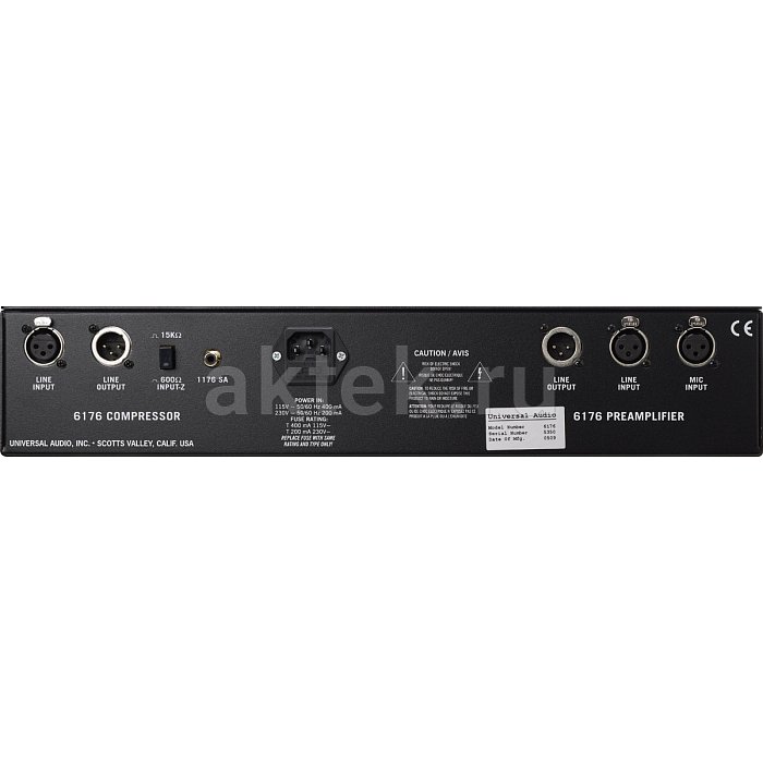 Канал обработки сигнала UNIVERSAL AUDIO 6176 3