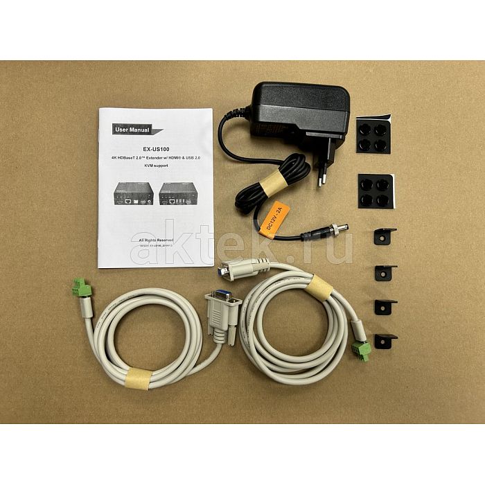 Digis EX-US100 комплект передатчика и приёмника, 4K, до 100 м 2