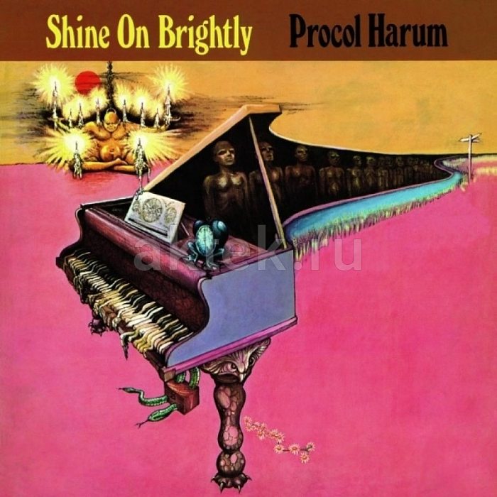 Виниловая пластинка PROCOL HARUM - SHINE ON BRIGHTLY BLACK VINYL 12"