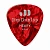 Dunlop 483P09HV Celluloid Red Pearloid Heavy медиаторы, целлулоид, 12 шт