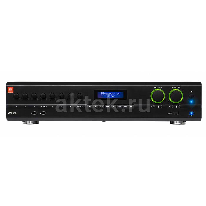 JBL VMA2120 Микшер-усилитель 8 входов / 2 выхода 3