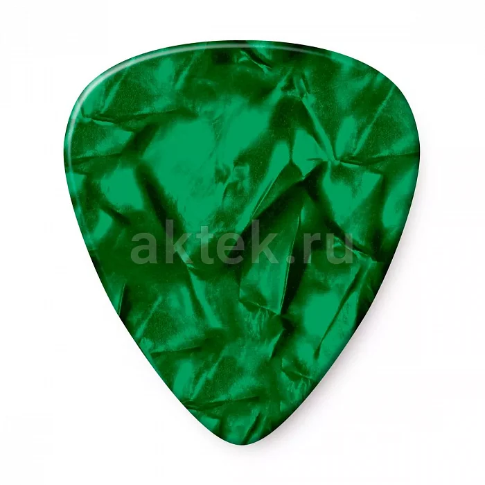 Dunlop 483P12HV Celluloid Green Pearloid Heavy медиаторы, целлулоид, 12 шт 3