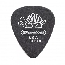 Dunlop 488R114 Tortex Pitch Black Standard медиаторы, 1,14 мм