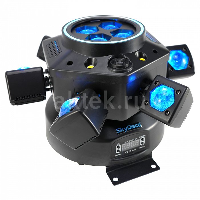 Вращающаяся голова с комбинированным эффектом SkyDisco MH30S 7