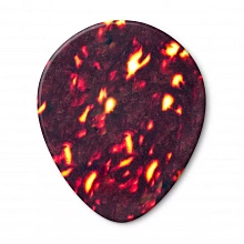 Dunlop 485P05HV Celluloid Shell Teardrop Heavy медиаторы, целлулоид, 12 шт 3