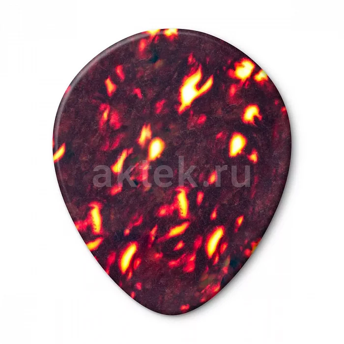Dunlop 485P05HV Celluloid Shell Teardrop Heavy медиаторы, целлулоид, 12 шт 3