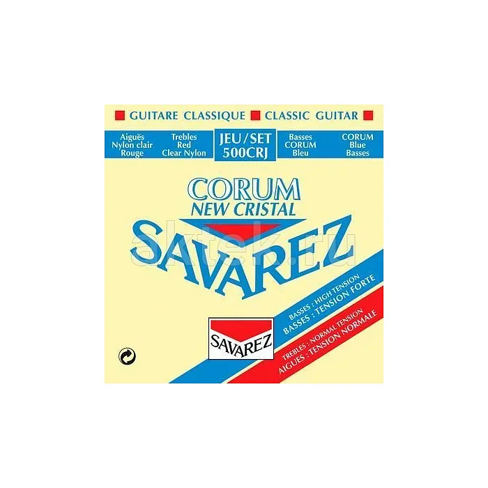 Savarez 500CRJ Corum New Cristal Red/Blue струны смешанного натяжения