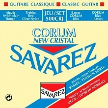 Savarez 500CRJ Corum New Cristal Red/Blue струны смешанного натяжения