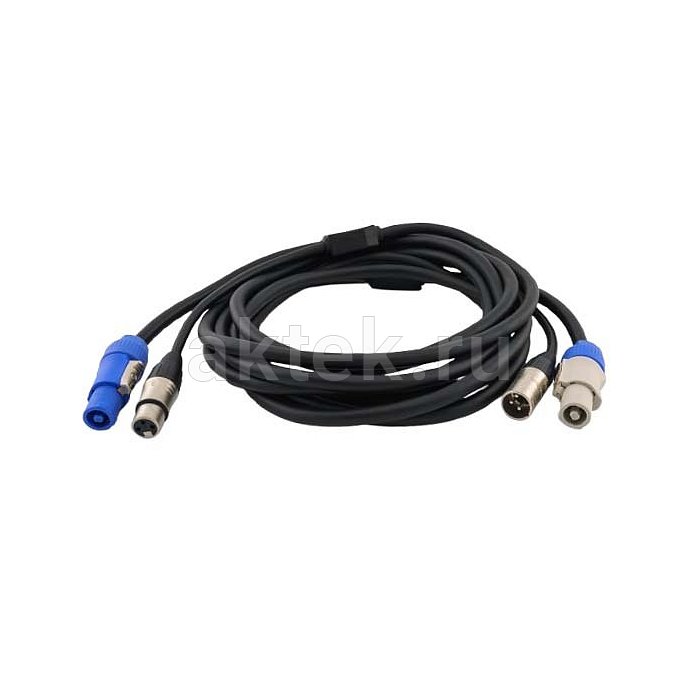 STAGE4 LightLink DUO P5 комбинированный кабель DMX/PowerCON, 5 м