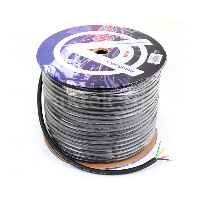 AuraSonics SC440 акустический кабель 4x4 мм², 11 AWG, Ø12 мм