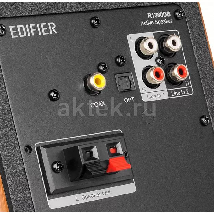 Активная полочная акустика EDIFIER R1380DB дерево 4