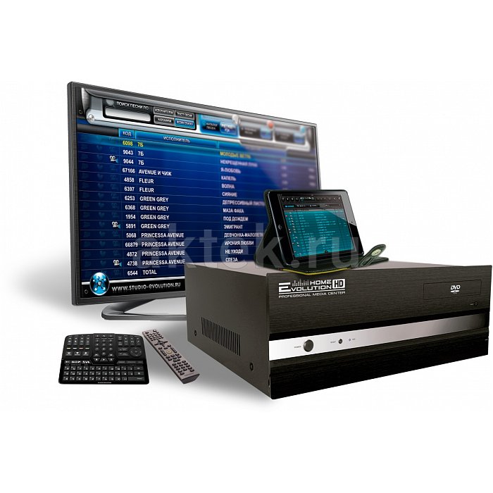 Караоке-медиацентр EVOLUTION HOME HD 4