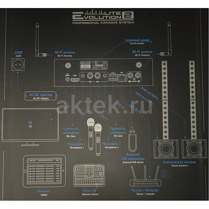 Караоке система Studio Evolution Lite 2 6