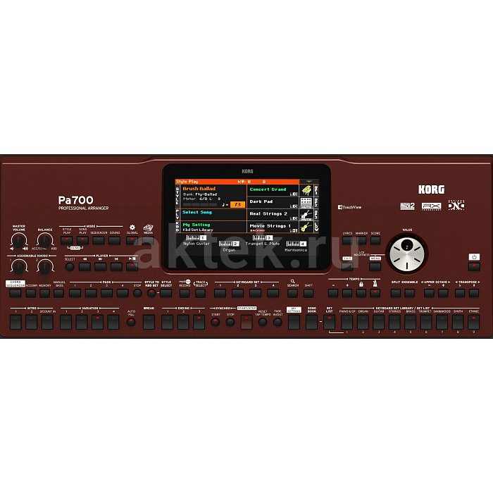 Аранжировочная станция KORG Pa700-OR 3