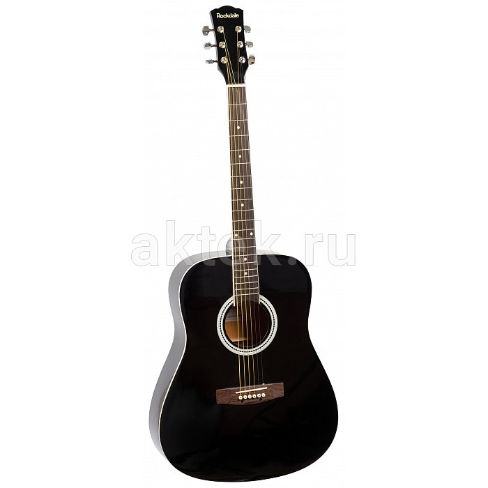 Акустическая гитара ROCKDALE AURORA 120-BK 2