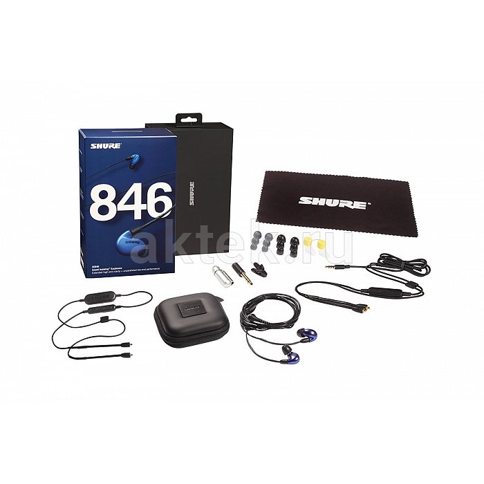 Наушники беспроводные SHURE SE846-BLU+BT1-EFS 3