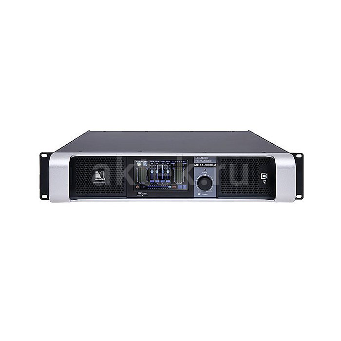 MARANI MDA4-7000DM концертный усилитель мощности, 4×1700 Вт 2