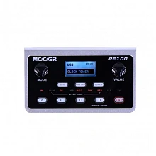 Mooer PE100 карманный гитарный процессор, 200 пресетов, 7 усилителей, драм-машина