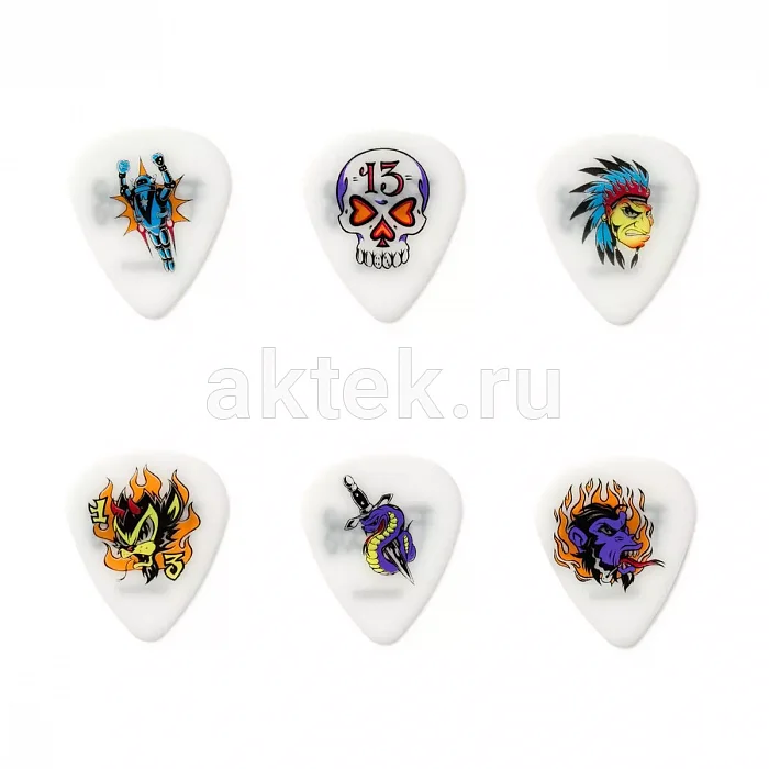 Dunlop BL100P060 Blackline Forbes S1 6Pack медиаторы, 0,6 мм