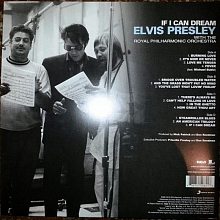 Виниловая пластинка ELVIS PRESLEY - IF I CAN DREAM: ELVIS PRESLEY WITH THE R BLACK VINYL 12" 2