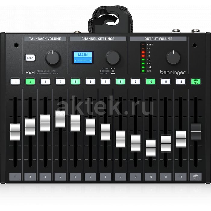 Behringer P24 персональный мониторный микшер StageConnect с 13 4