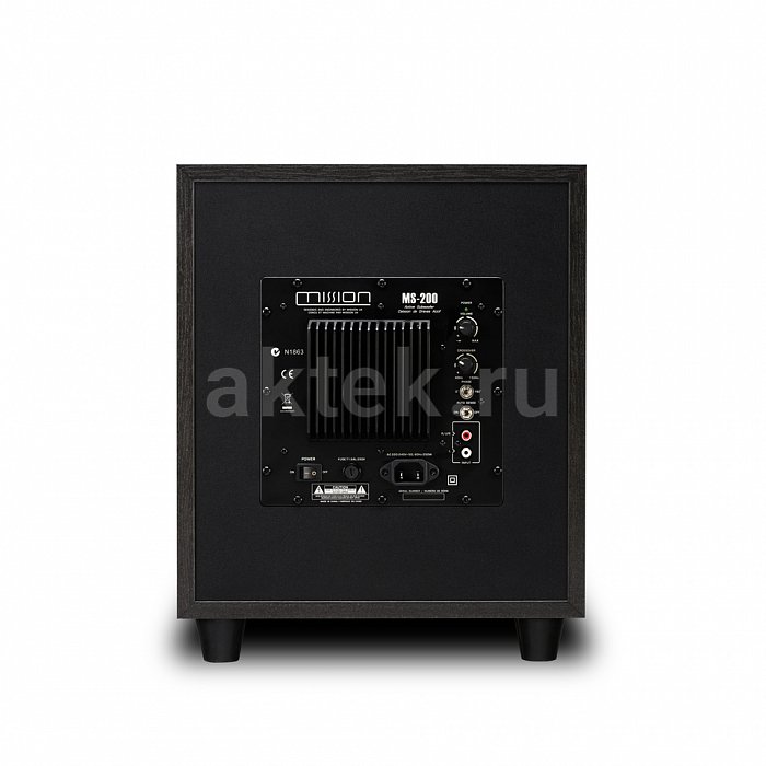 Mission MS-200 Black сабвуфер 9