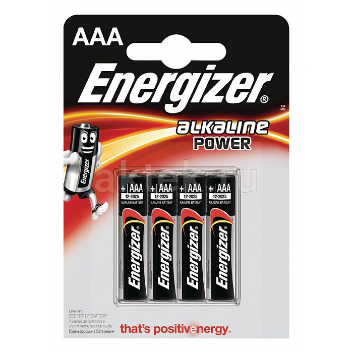 Батарейка ААА Energizer Alkaline Power LR03 2