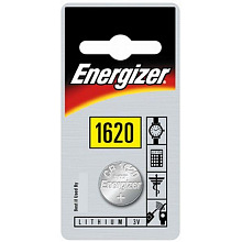 Батарейка таблетка Energizer CR1620 1шт. 2