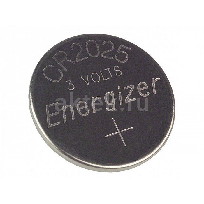 Батарейка таблетка Energizer CR2025 1шт. 3